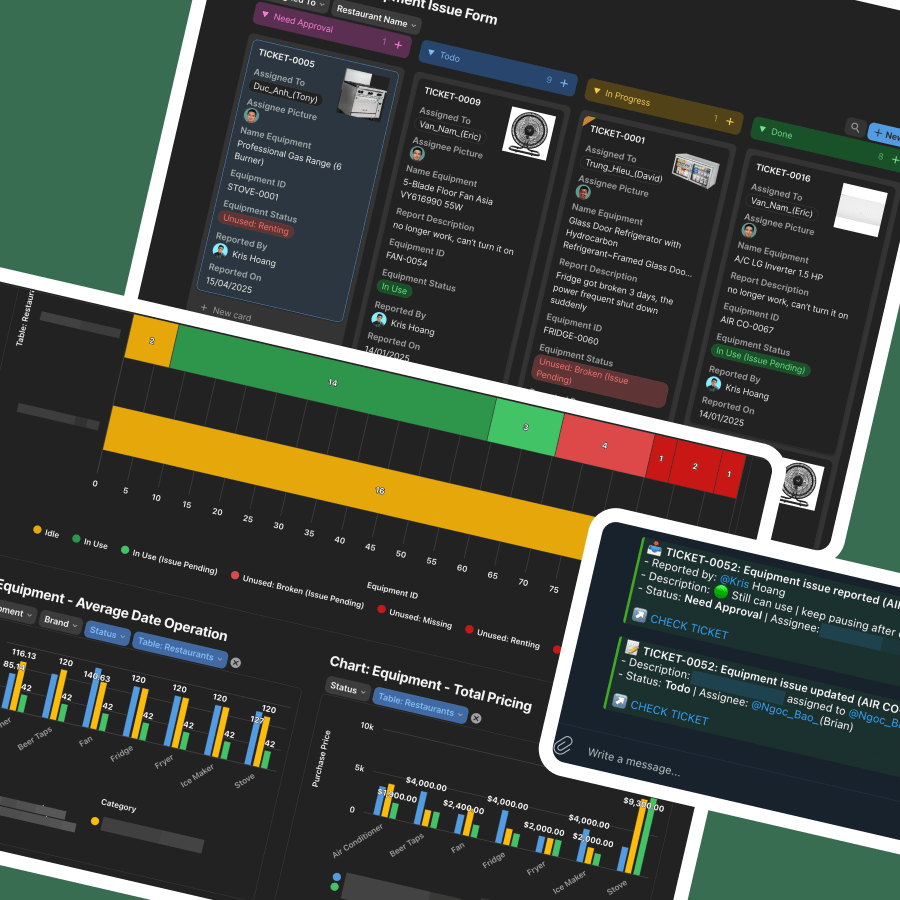 Screenshot mockup of Kris's work about Our Storage